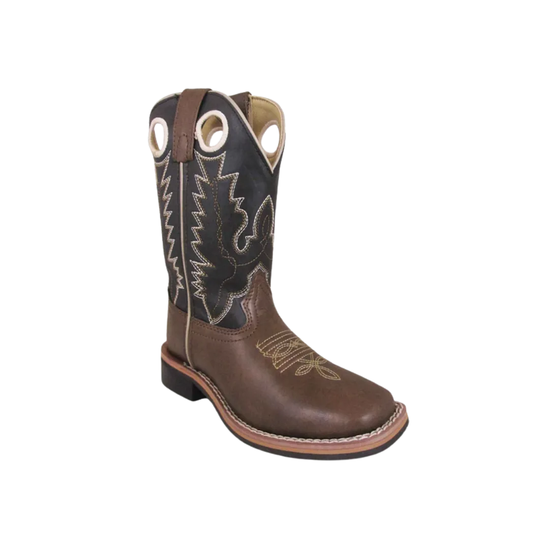 Smoky Mountain Kid's Blaze Western Square Toe Boots