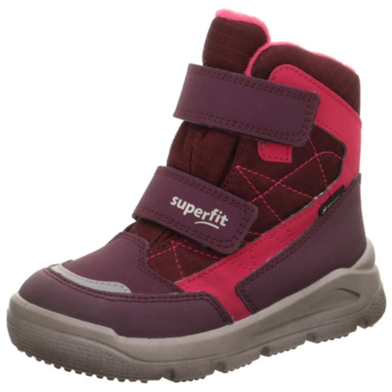 Superfit Red/Pink Mars Boots With Warm Lining