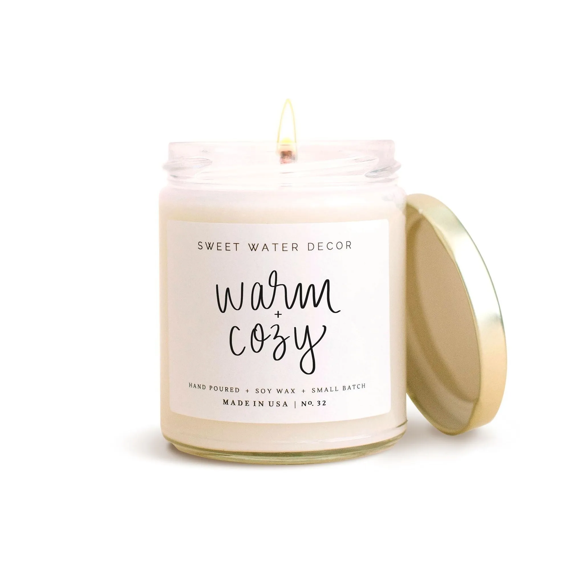 Sweet Water Decor Warm and Cozy Candle