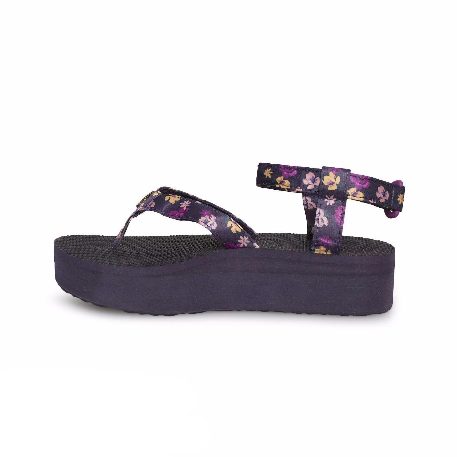 Teva Flatform Purple Wine Floral Sandal