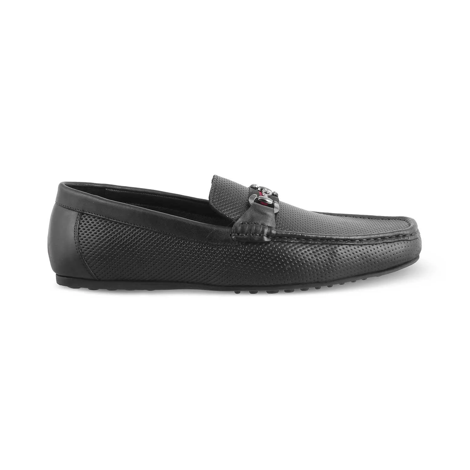 The Cedrive Black Men's Driving Loafers Tresmode