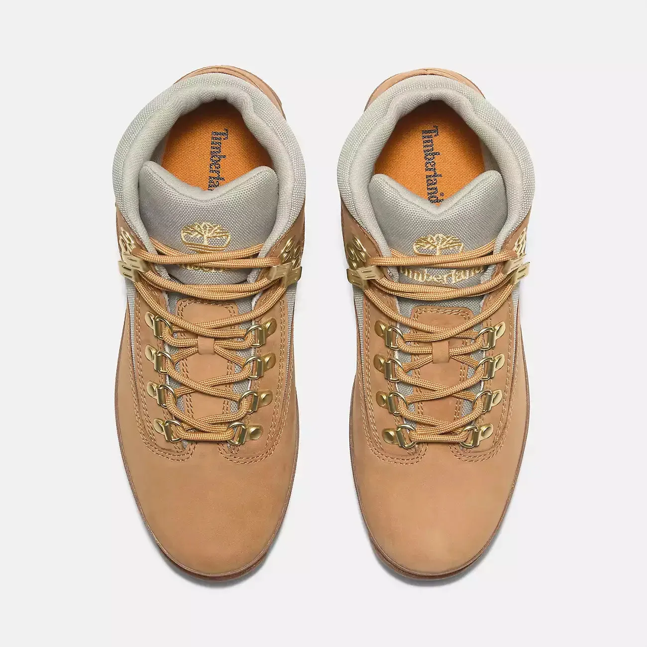 Timberland Men's Euro Hiker Mid Lace-Up Boot Shoes - Wheat Nubuck