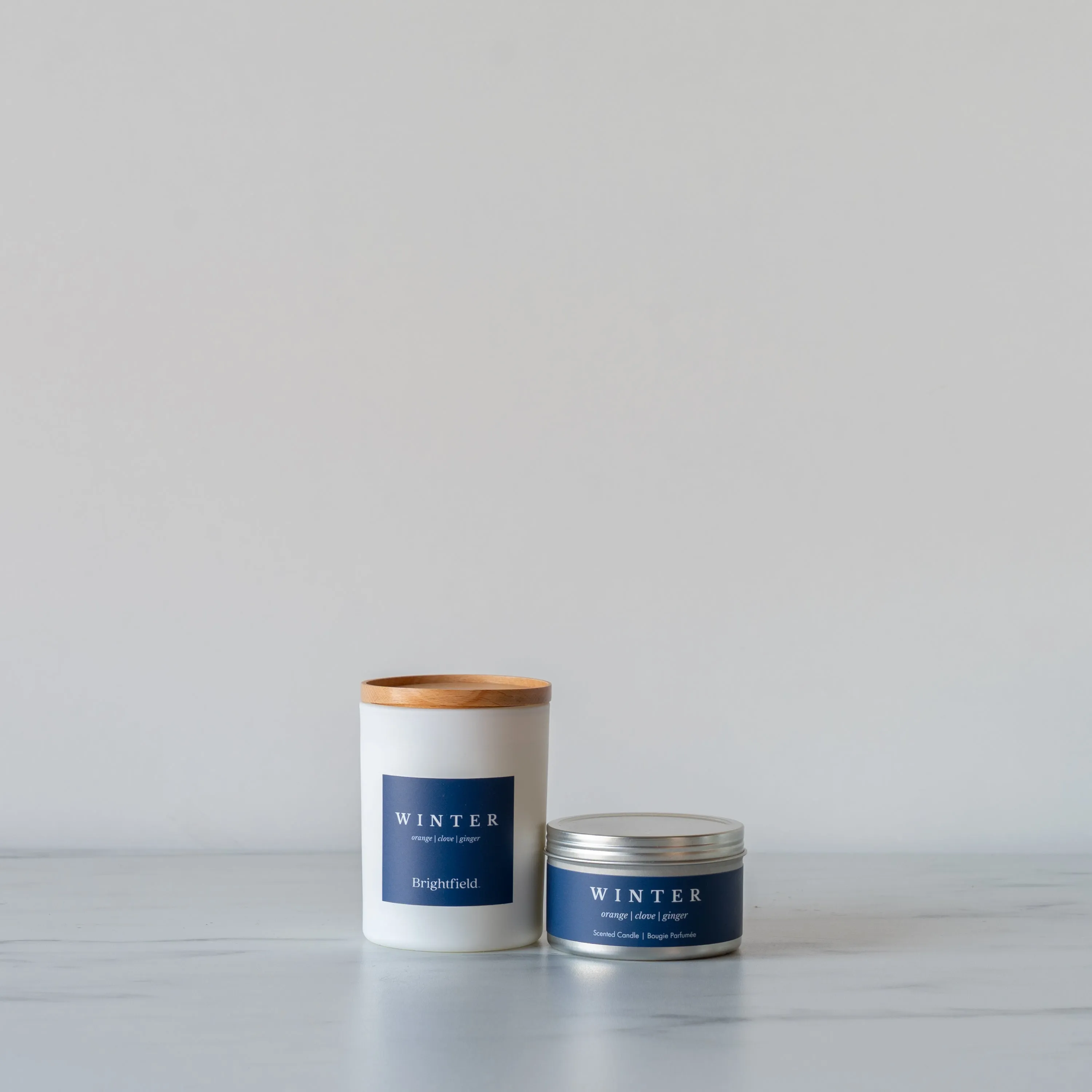 Travel Winter Candle by Brightfield