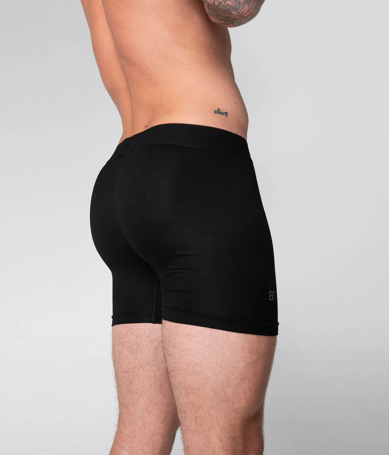 UW . Viscose Underwear - Black