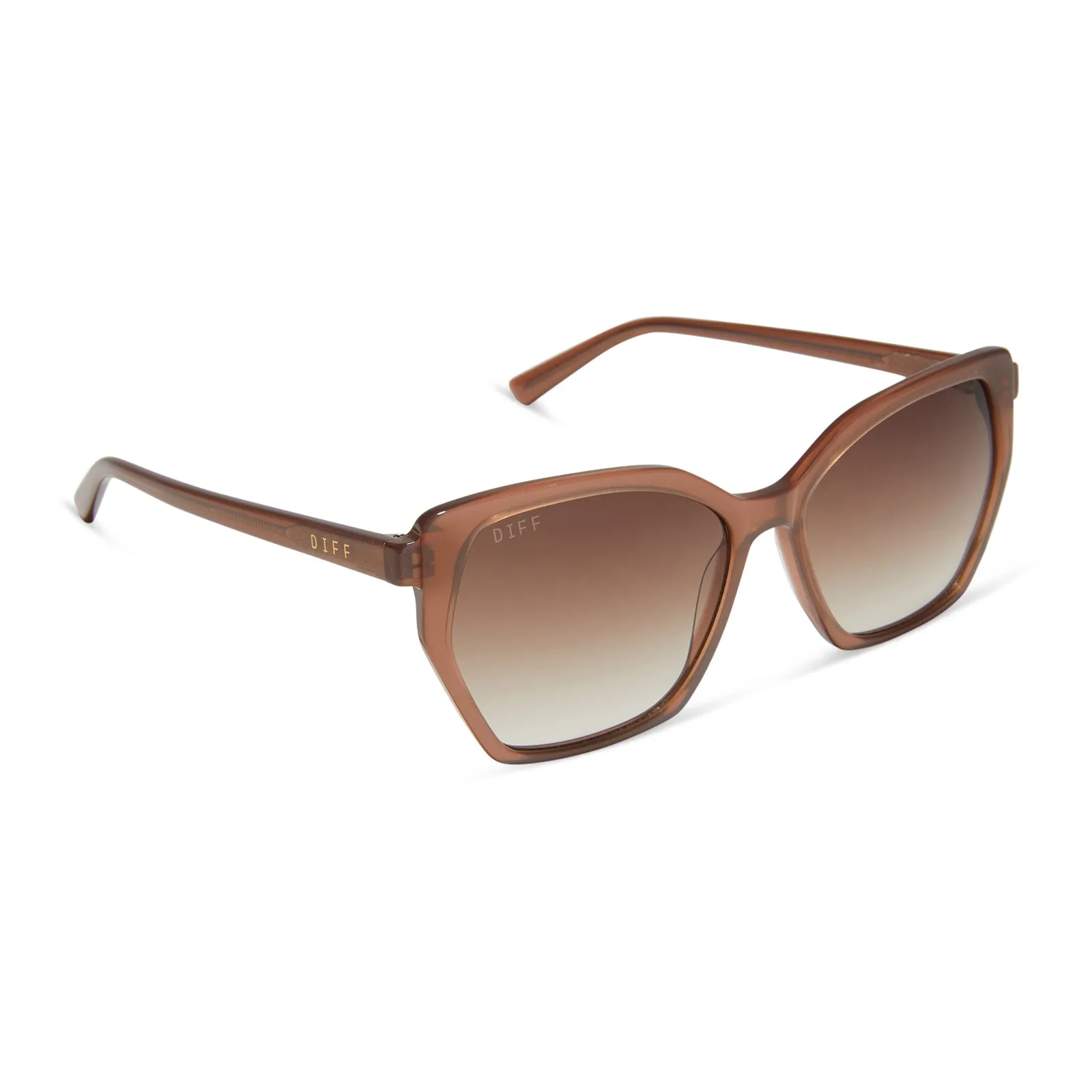 VERA - MACCHIATO   BROWN GRADIENT   POLARIZED SUNGLASSES