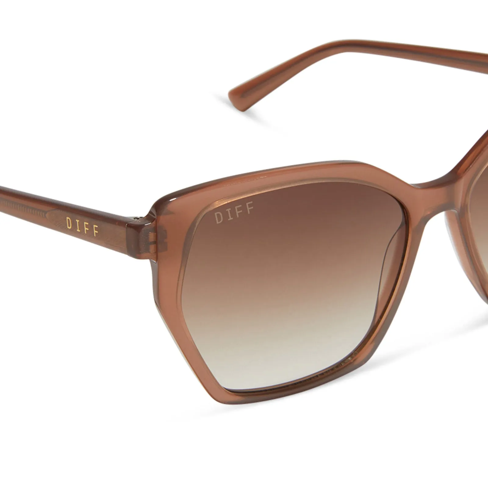 VERA - MACCHIATO   BROWN GRADIENT   POLARIZED SUNGLASSES