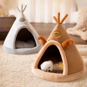 Warm Winter Pet House-Cozy Nest for Small to Medium Dogs and Cats