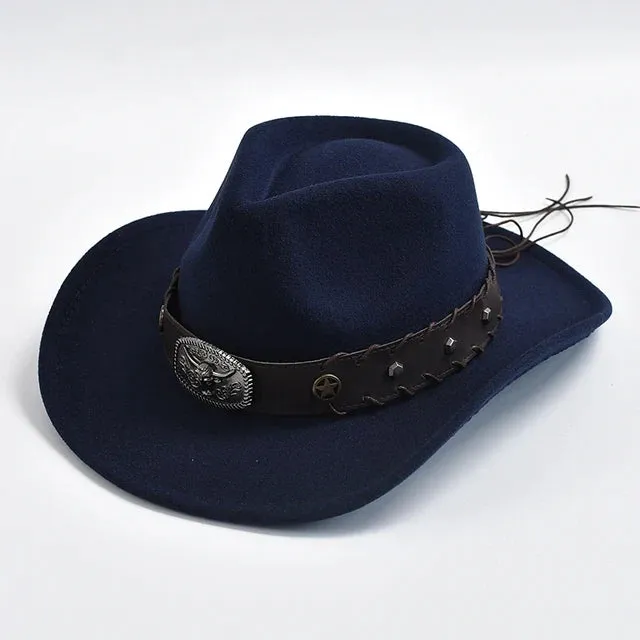 Western Bison Cowboy Hat