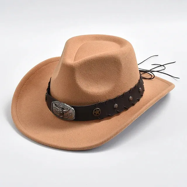 Western Bison Cowboy Hat