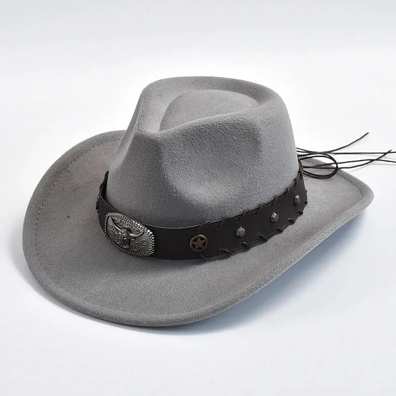 Western Bison Cowboy Hat