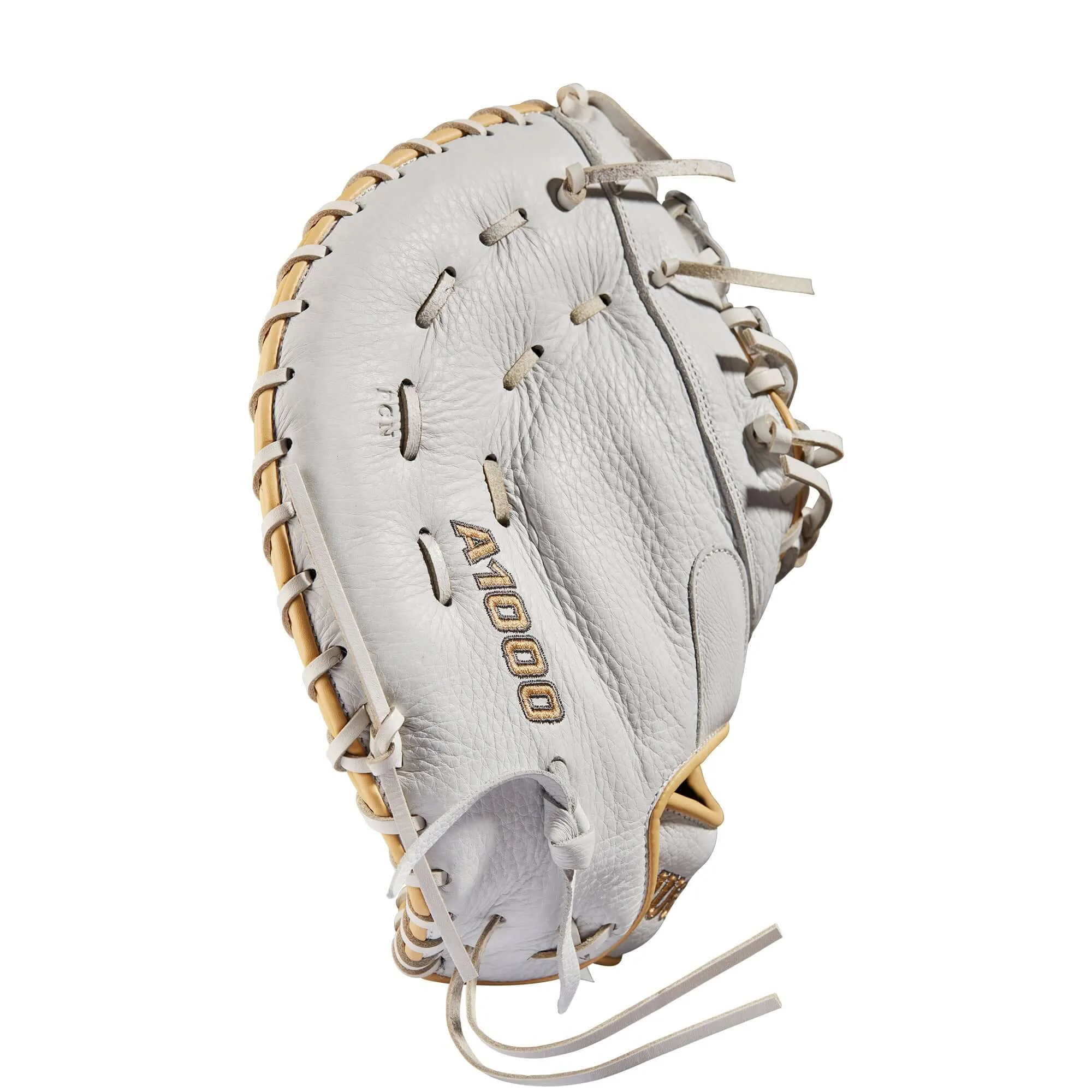 Wilson A1000  Fastpitch 1620 1B Mitt LHT 12.5 White/Blonde/Grey