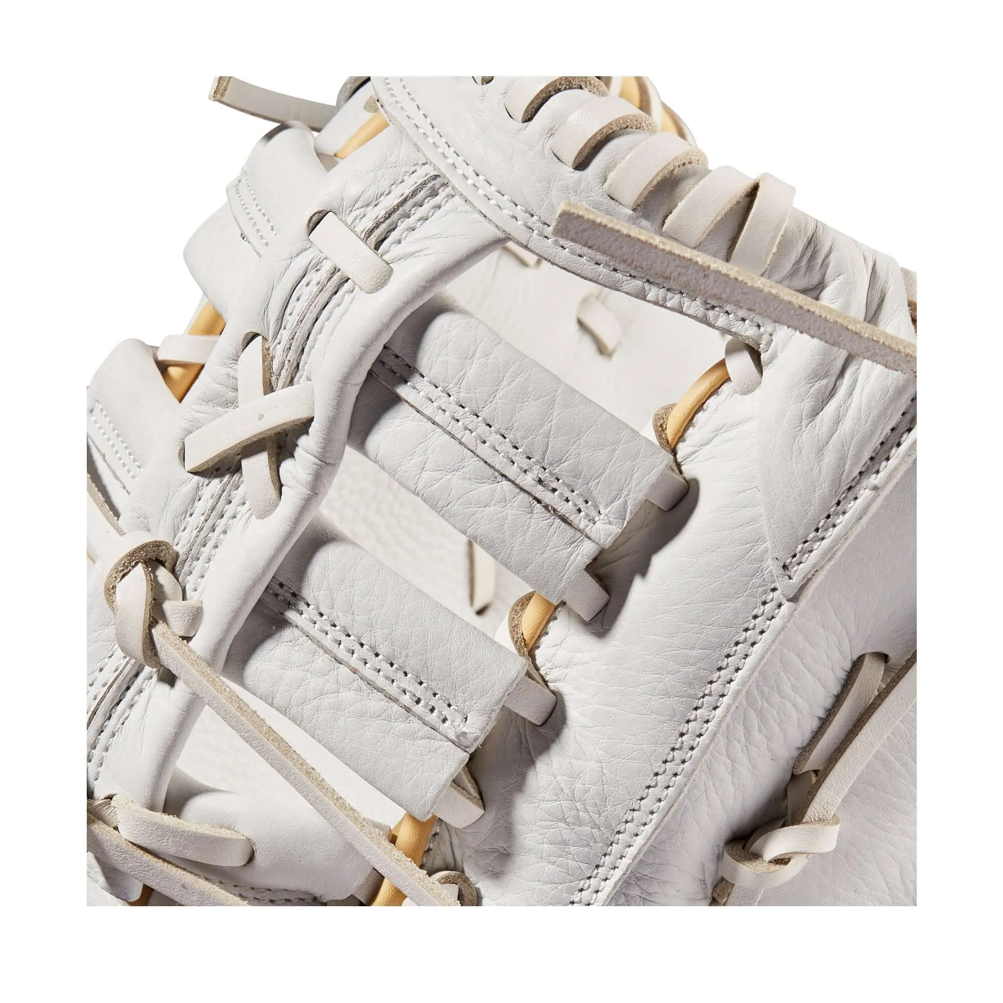 Wilson A1000  Fastpitch 1620 1B Mitt LHT 12.5 White/Blonde/Grey