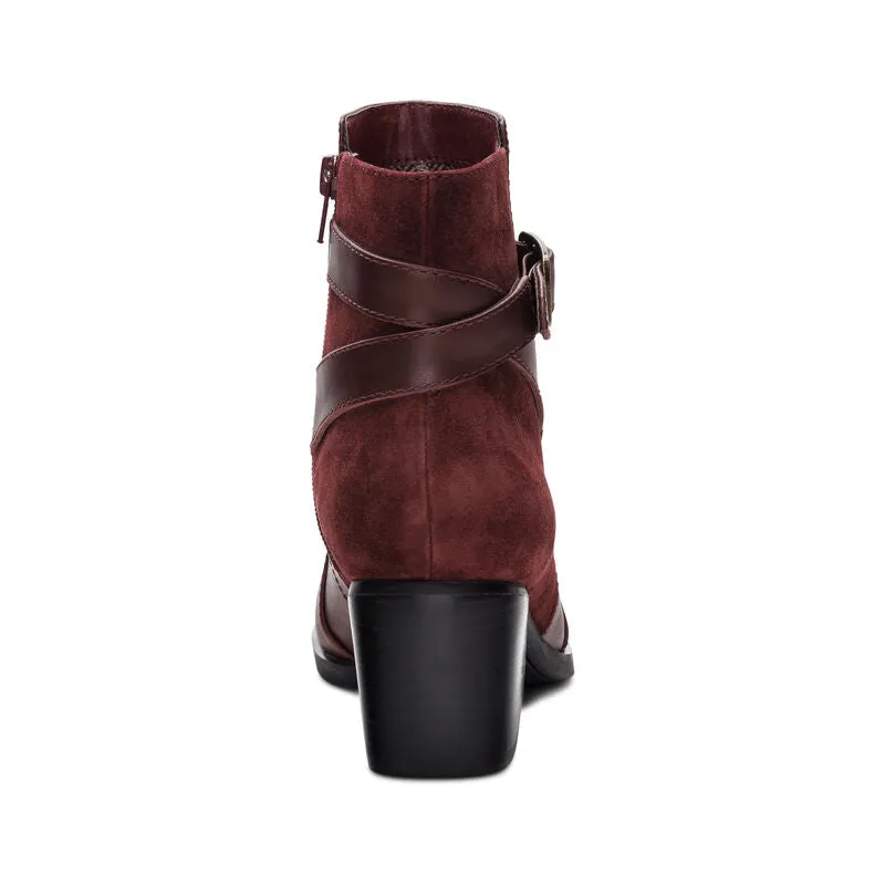 WOMEN'S AETREX REBECCA BOOT | BURGUNDY