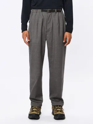 Wool Tapered Pants